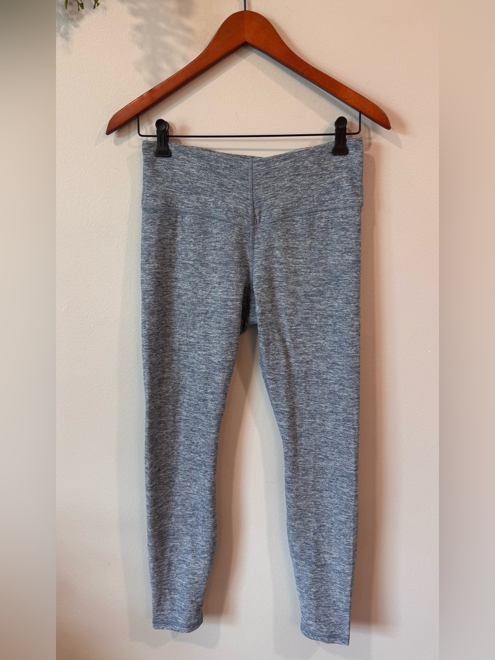 Fabletics Gray Heather Leggings Sz M